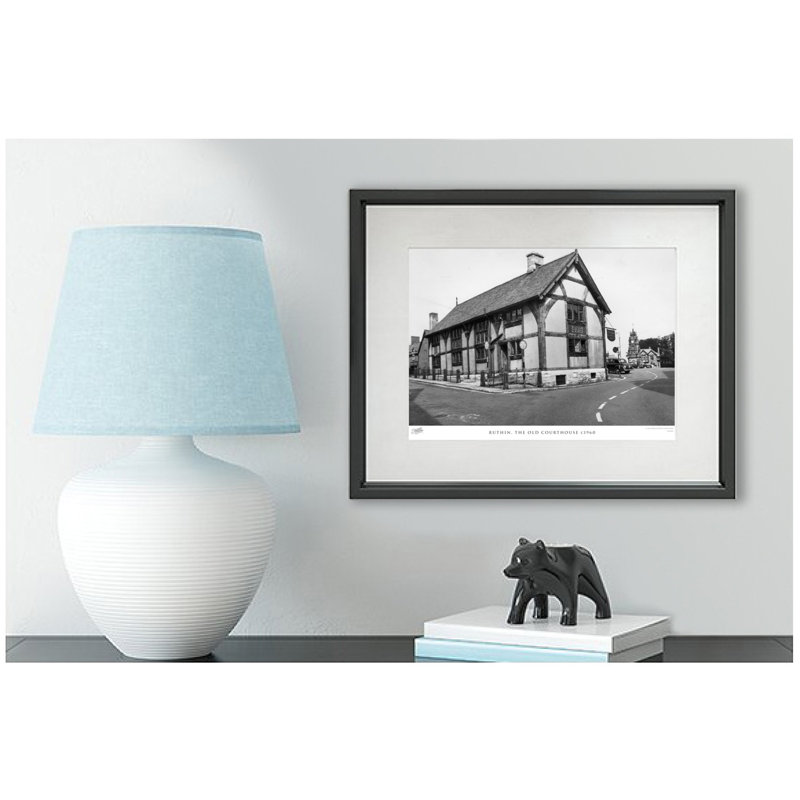 Ruthin, The Old Courthouse C1960 by Francis Frith - Single Picture Frame Print, 40cm H x 50cm W x 2.3cm D