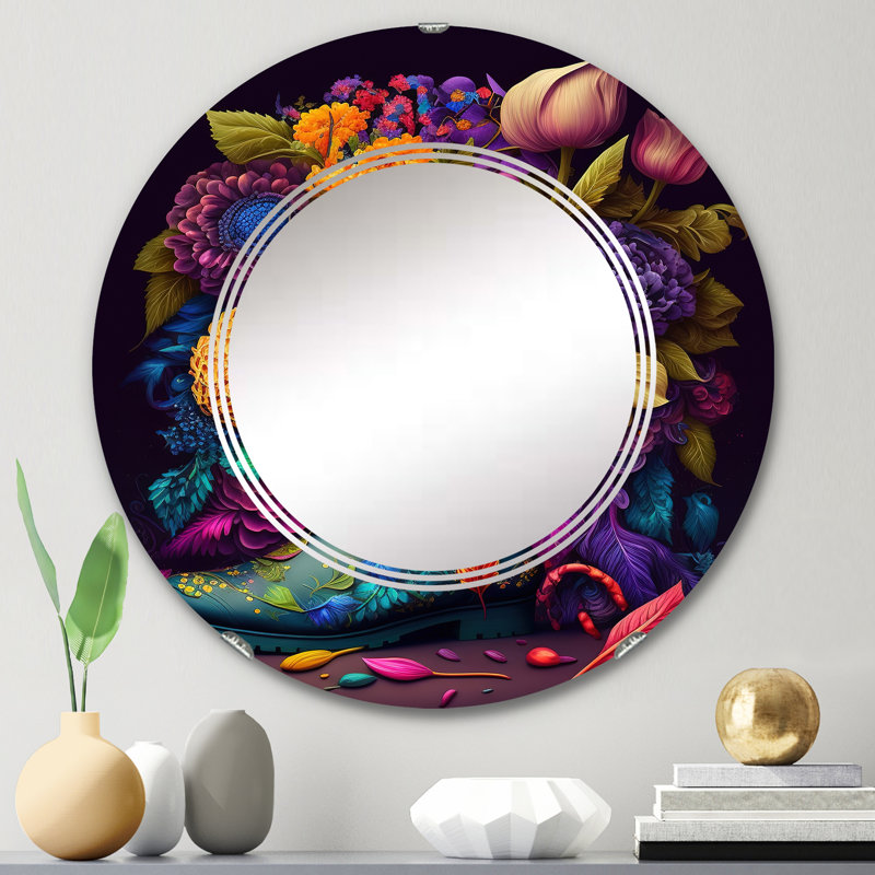 Miroir mural Olyne, 24 po x 24 po
