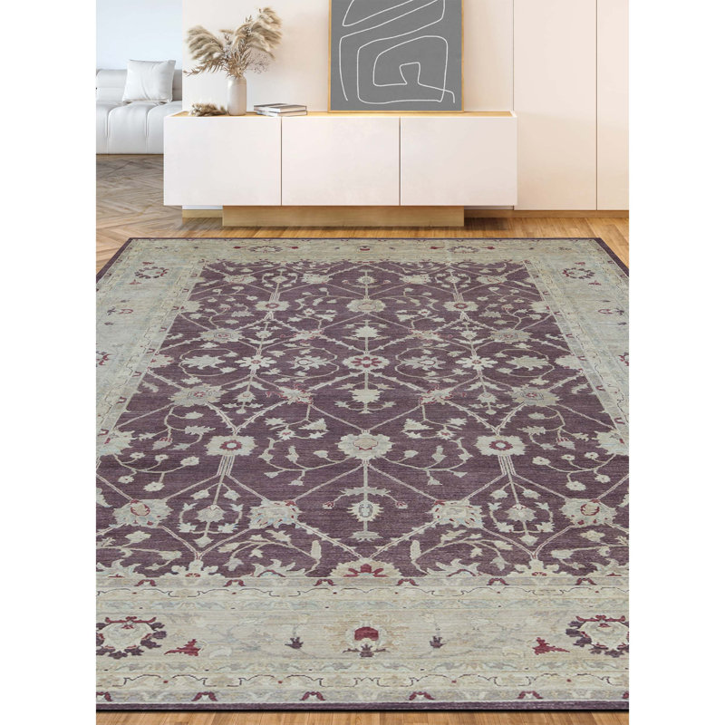 Ziegler Hand Woven Wool Oriental Area Rug