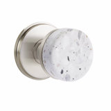 Terrazzo Round Knob with Round Rosette