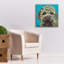 «Kaleidoscope Dog 4» par Carolee Vitaletti, art mural sur toile-1554761432