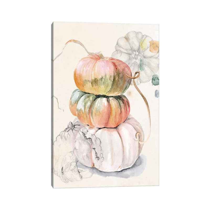 Harvest Pumpkins I by Jennifer Paxton Parker - Wrapped Canvas Print, 66.04cm H x 45.72cm W x 1.905cm D