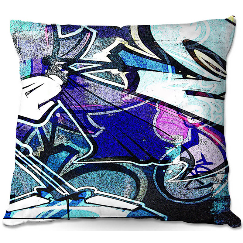 Reversible Throw Pillow, 16" x 16"