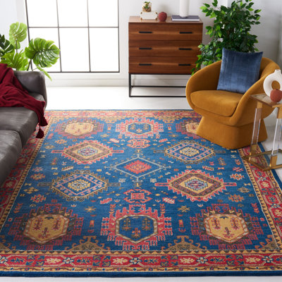 Tapis oriental en laine touffeté à la main Donnal