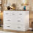 Rovik Elegant Murphy Bed With Charging Station And Large Storage Drawer-115688168-115688167