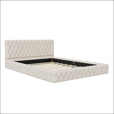 Madelane Upholstered Platform Bed -  Everly Quinn, CC8FD1D452B64E8E957F8C744CB8C00C