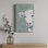 «Peekaboo Cow» par Yvette St. Amant, reproduction d'art