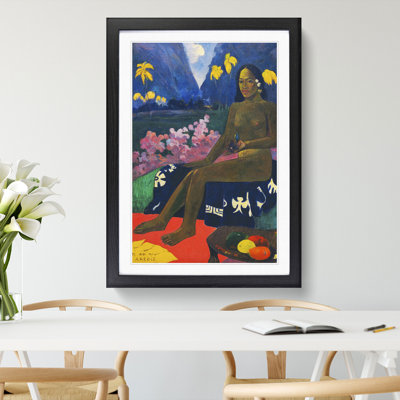 Seated Woman Vol.3 by Paul Gauguin - Picture Frame Painting