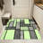 Modern Abstract Geometric Area Rug, Block Pattern Indoor Floor Mat, Non-Shedding Soft Washable Rug for Entryway, Living Room, Bedroom, Kitchen, Office-1219744793-1218989872