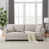 White 100% Linen