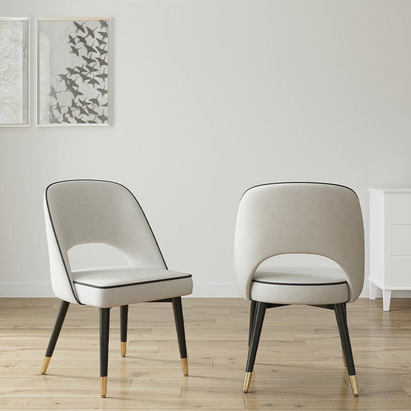 Anquanette Upholstered Dining Chair, Beige