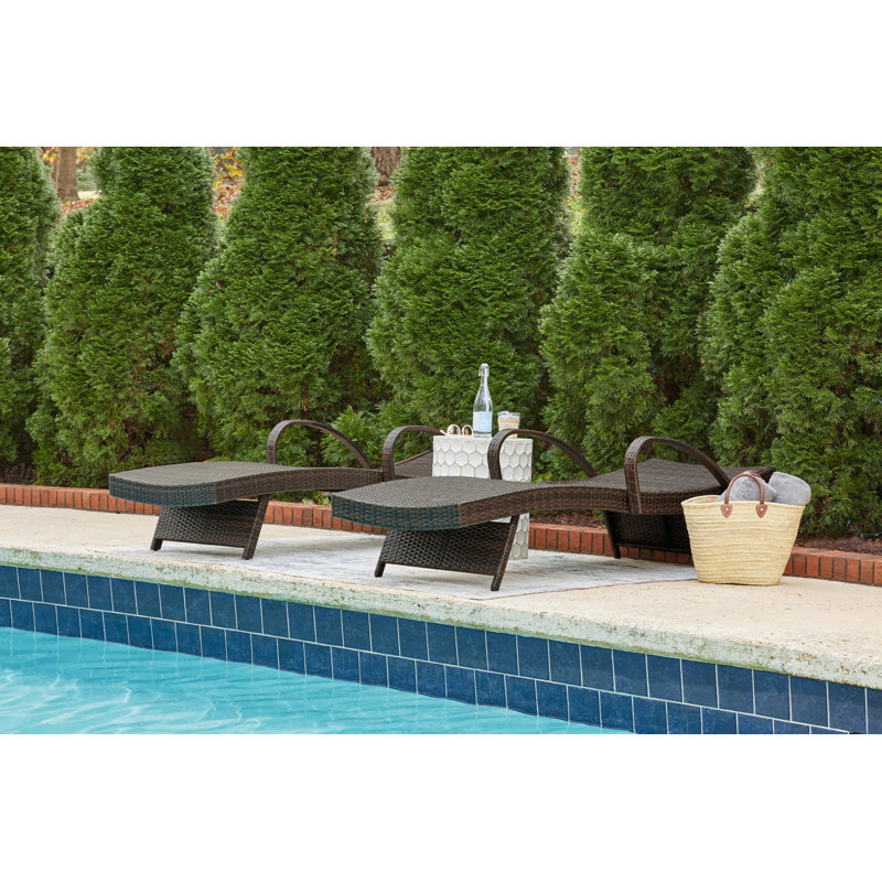 Chaise longue inclinable 79 po Naotaka