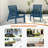 Set Of 2 Adjustable HDPE All Weather Outdoor Adirondack Chair-1070711735