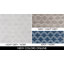 Tapis gris clair / ivoire à motif géométrique Ammundsen-1282174992