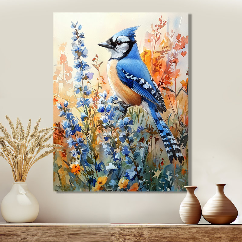 Gaines - animaux, art mural sur toile, H 32 po x l 16 po, Toile tendue, Ne s’applique pas