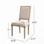 Chaise sans accoudoirs de salle à manger-114326287