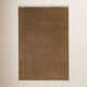 Clio Hand Loomed Wool Dark Brown Rug