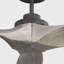 Visual Comfort Fan Collins Smart 70 Indoor Ceiling Fan with Threaded Downrod, Natural Honey blades and Handheld Remote-1277752166-1277752162