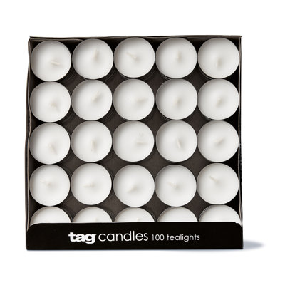 Unscented Tealight Candle
