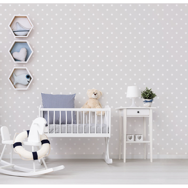 Galaxy 10m x 53cm Matte Wallpaper Roll, Grey