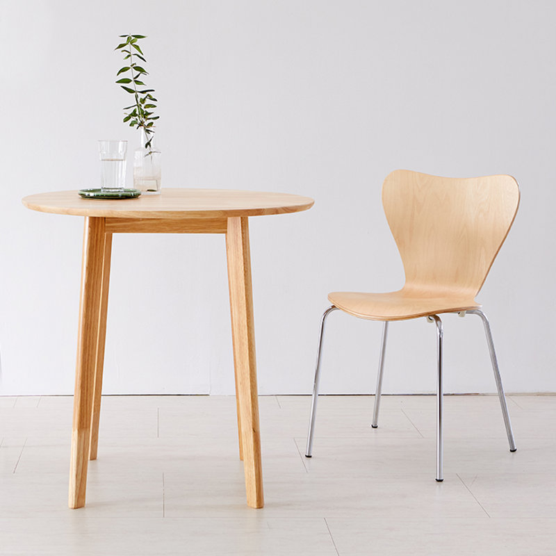 Filipp Stacking Side Chair Dining Chair, Natural