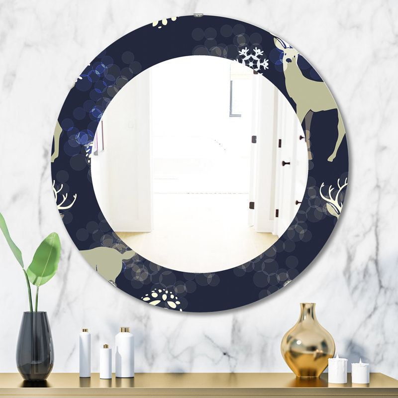 Miroir mural Christmas III, H 31,5 po x l 23,7 po