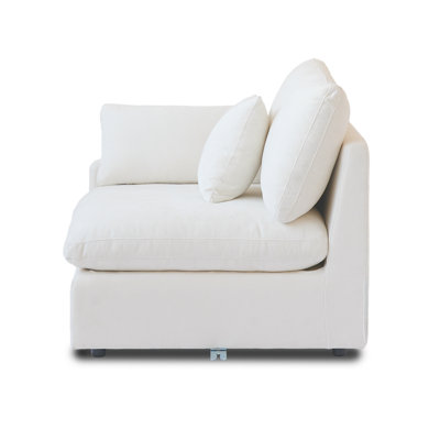 Kyna Linen Blend Slipper Chair