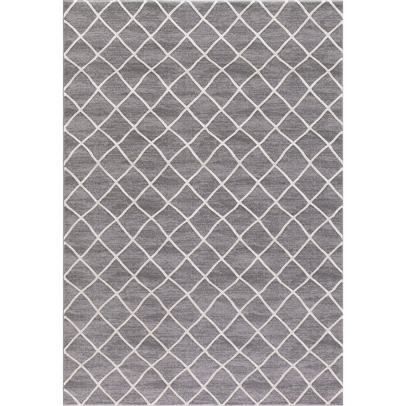 Geometric Indoor Rug, Rectangle 6'7" x 9'3"