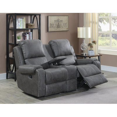 Upholstered 75.2'' Reclining Loveseat