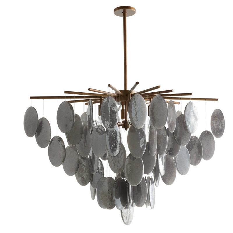 Tiffany 8 - Light Chandelier