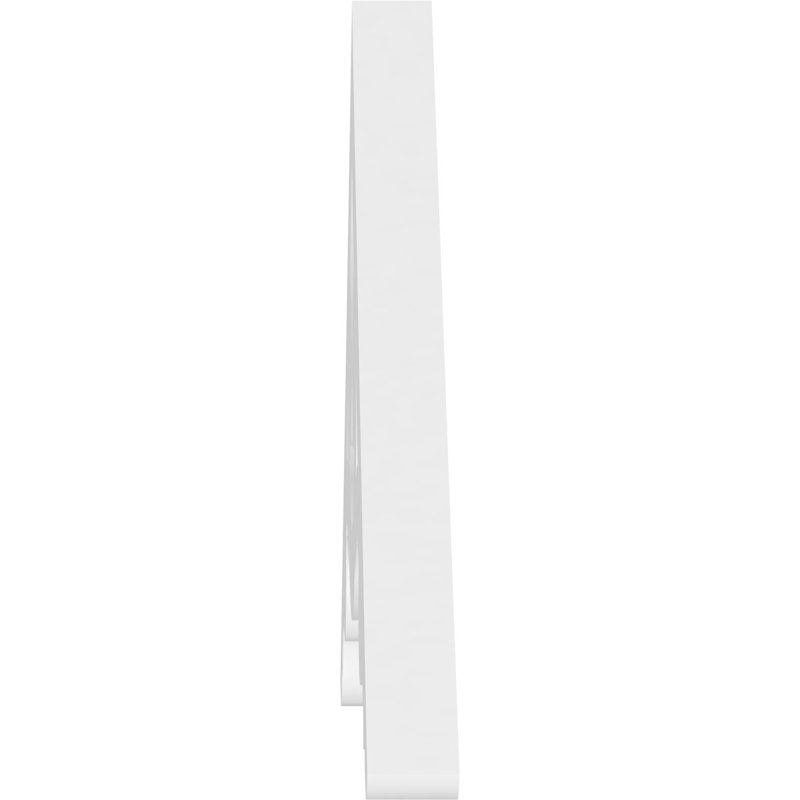 Robin Architectural Grade PVC Gable, 9" H x 36" W x 1" D, 6/12