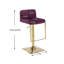 Tabouret pivotant à hauteur réglable Aldegonde Zariyah-88116791