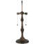 Lampe de table gothique en métal