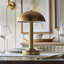 Bridport Rechargeable Table light finished in Warm Brass