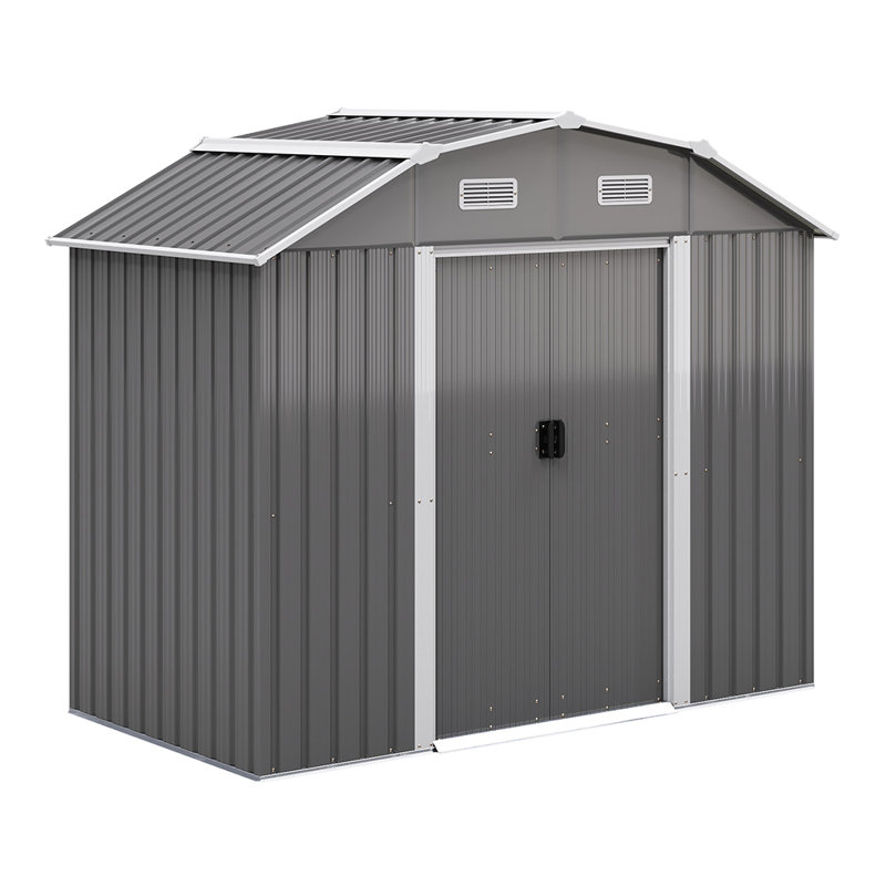 Grey Garden Storage Shed