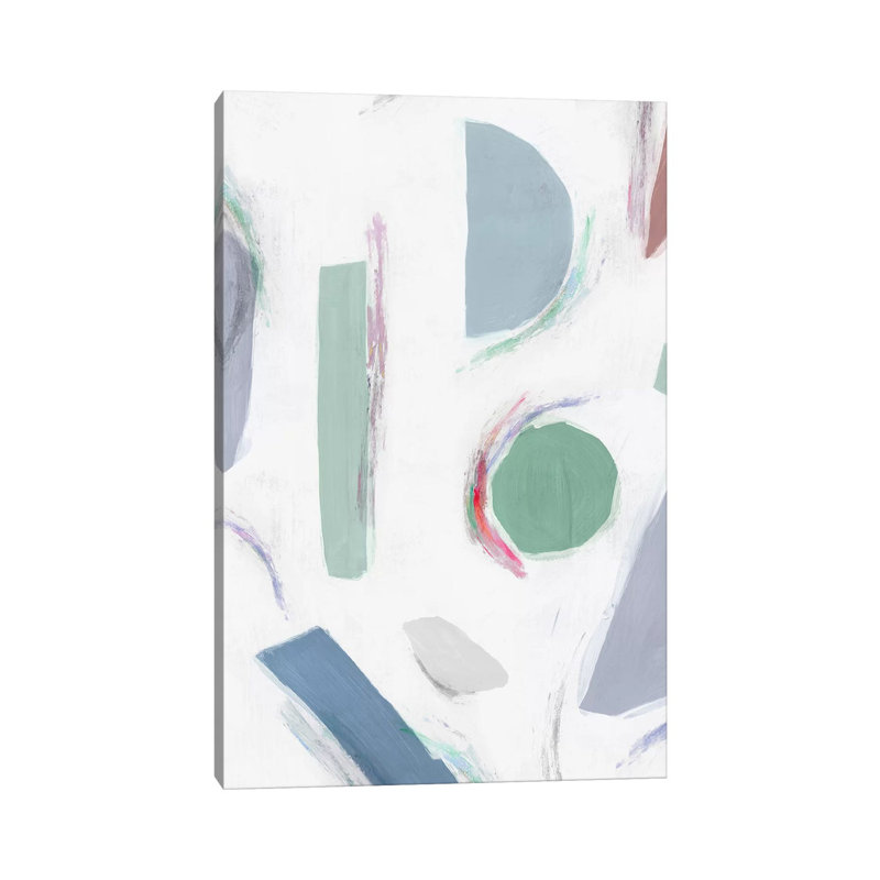 Terrazzo I by Isabelle Z - Print on Canvas, Wrapped Canvas, 30.48 cm H x 45.72 cm W