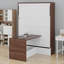 Murphy Wall Bed with Integrated Foldable Desk, Ideal for Multi-Functional Spaces-184399326
