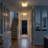 Modern 3-Light Flush Mount Ceiling Light, Matte Black Finish with Ribbed Glass Shade, Dimmable, 13.78" Wide
