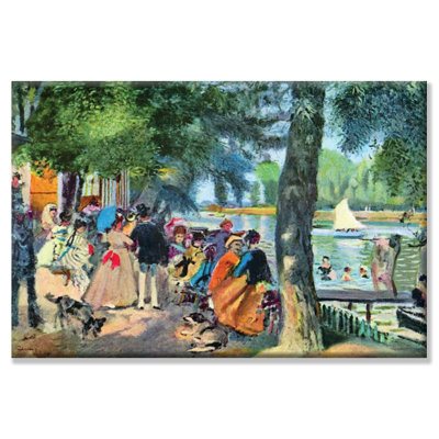 " La Grenouillere " by Pierre-Auguste Renoir