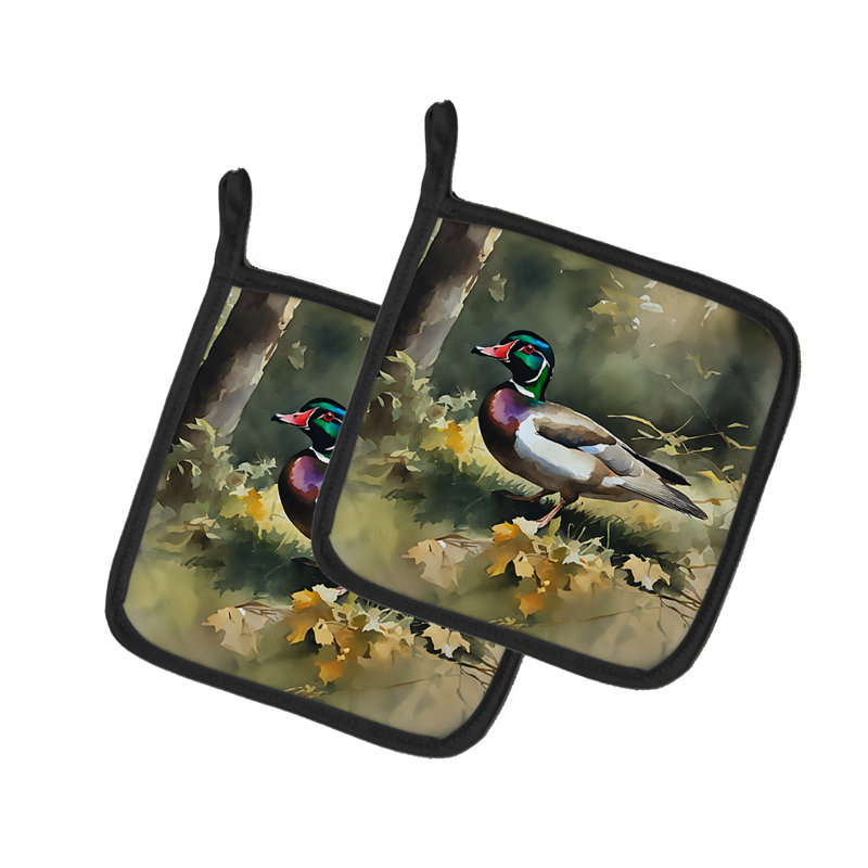 Caroline's Treasures Polyester Potholder Set