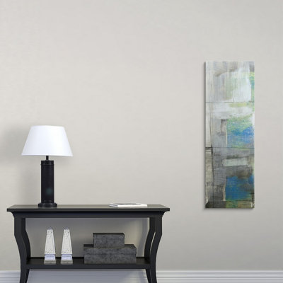 « iv » jennifer de la peinture, reproduction d’art White on Blue