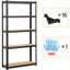 Color 90cm W Steel Storage Rack-1054924444