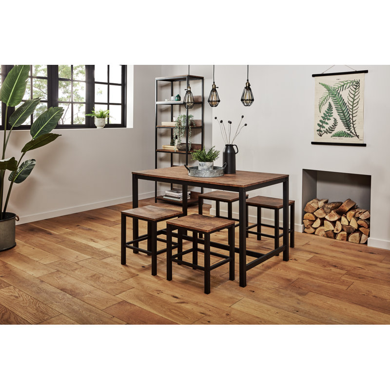 Alodie Steel Accent Stool