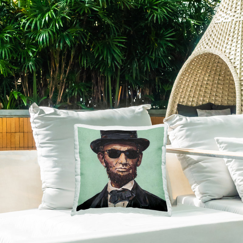 Coussin Honest Abe