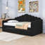 Lit de jour simple avec lit gigogne et station de charge USB-1675883432