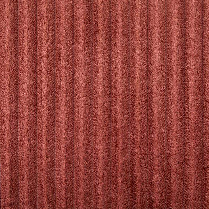 Méridienne moderne 34,2 po, Tissu de velours rouge