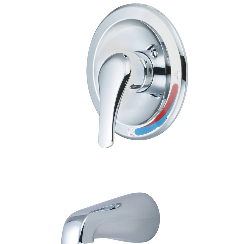 Elite Wall Tub Spout, Polished Chrome
