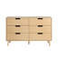 Commode double 6 tiroirs l 52 po Lilette-1805053090