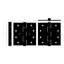 4'' x 4'' Stainless Steel Butt Bearing Hinge-1921347049