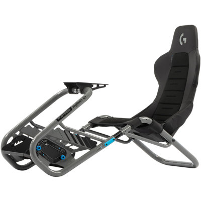 PlayseatTrophy Logitech G Edition Lightweight Carbon Quality Steel Racing Simulator Cockpit with Innovative ActiFitâ„¢ Fabric, Grey by Playseat